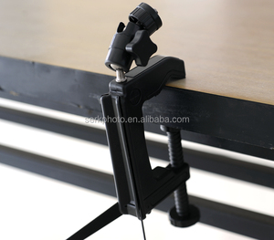 Mini trípode de aluminio con abrazadera en C para cámara <span class=keywords><strong>DSLR</strong></span>, videocámara, DV - Product Image 5