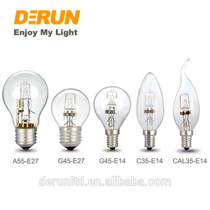 Sản Xuất Tiêu Chuẩn Rõ Ràng A55 A60 Halogen Bulb Cơ Sở E27 B22 110V 220V Halogen Đèn, HAL-A Bóng Đèn - Product Image 6