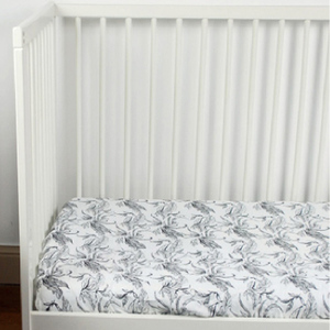 100% Cotton Muslin <strong>Crib</strong> <strong>Sheet</strong>, Baby Cot <strong>Sheet</strong> Baby Bedding Fitted <strong>Sheet</strong> - Product Image 2