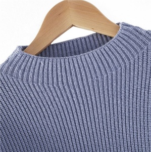 De calidad superior de manga larga Otoño de invierno Pullover suéter <span class=keywords><strong>abrigo</strong></span> para damas - Product Image 3