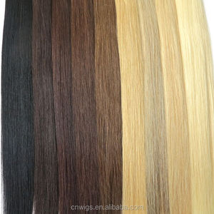 Yuanxuang — extensions de cheveux remy, 9 couleurs, 300 brins, 20 pouces, 1 grammes/brin, cuticules, trame double, extensions capillaires, vente en gros, en STOCK - Product Image 4