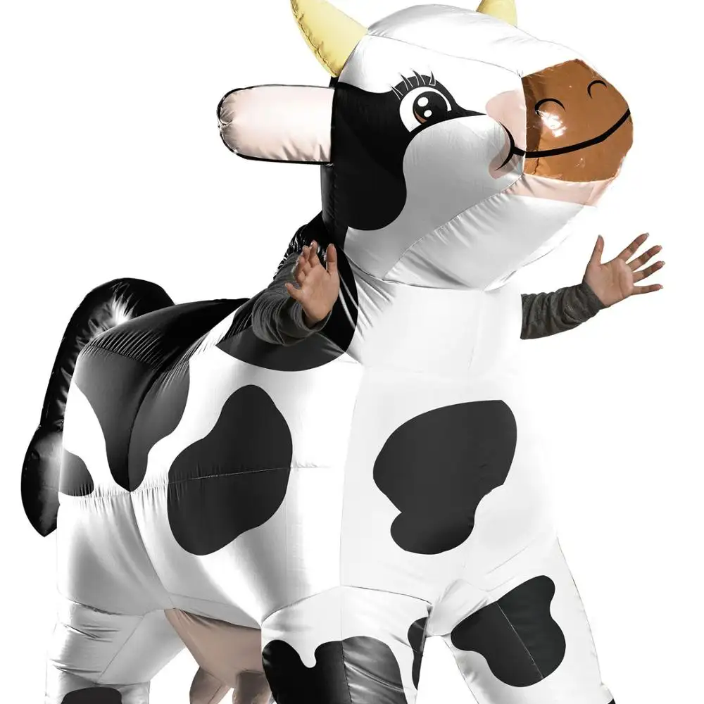 2019 Lovely inflatable milking cow with customized size