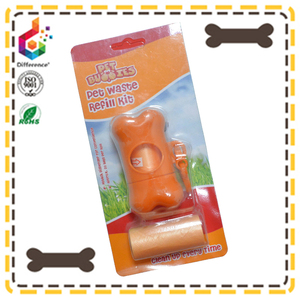 <span class=keywords><strong>Orange</strong></span> resusable sac de merde et 2 jetable recharges - Product Image 1