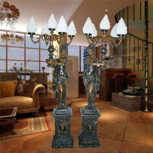 Lampe murale imprimée pour jeunes filles, décoration extérieure, <span class=keywords><strong>statue</strong></span> antique, - Product Image 4