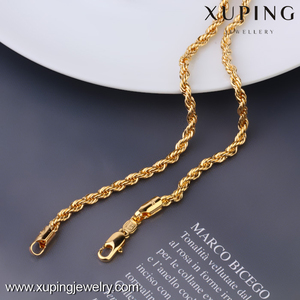 Bijoux en or 18k, modèle de collier long à la mode avec chaîne en or, pour hommes, vente en gros en chine - Product Image 4