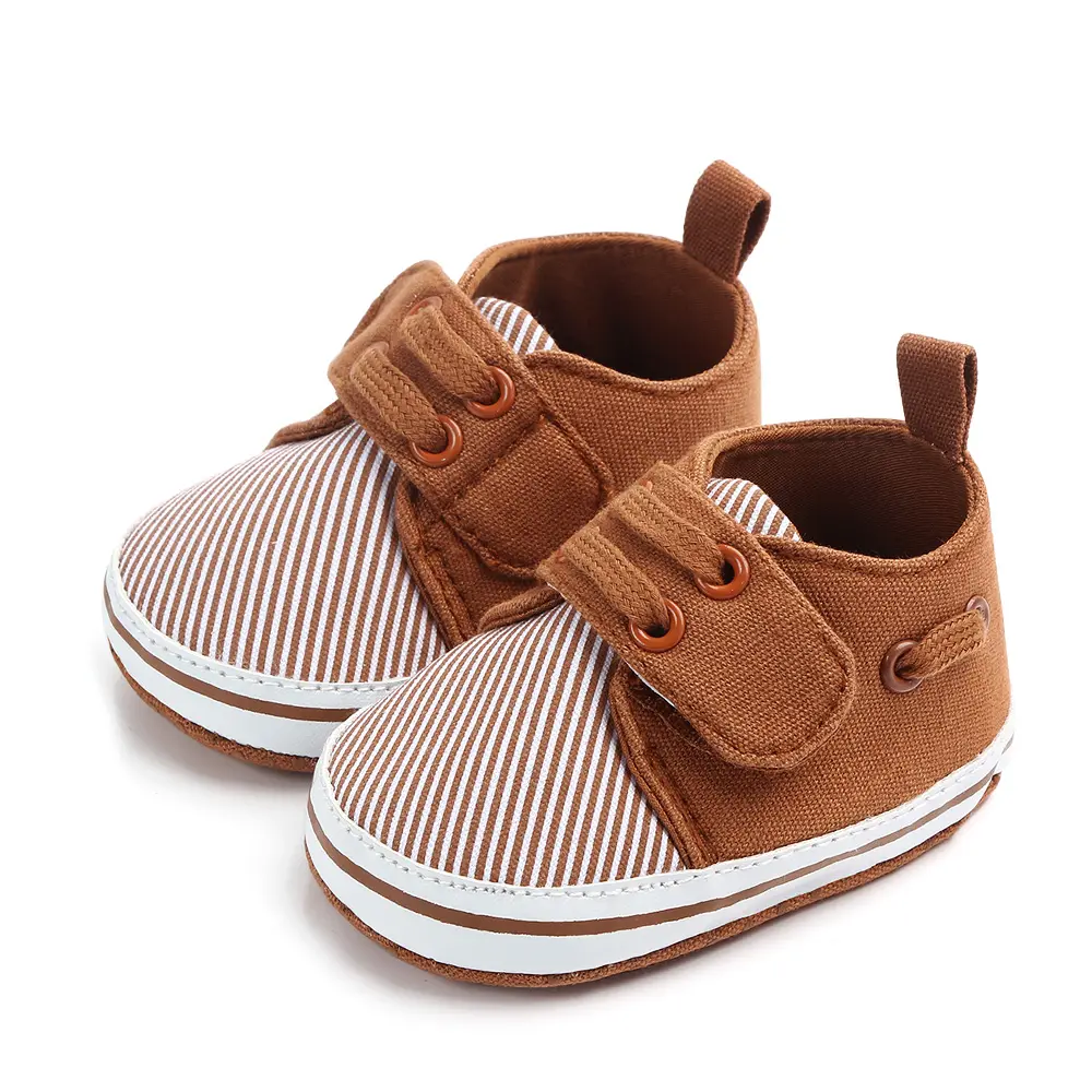 Comfortabele katoenen stof zachte zool baby schoenen peuter schoenen