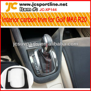 osir estilo Interior de paneles para VW Golf MK6 R20 pomo del cambio de la cubierta de dirección - Product Image 1