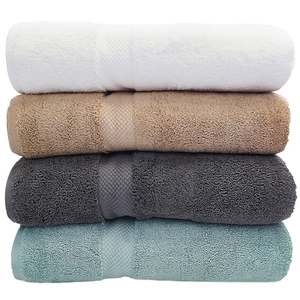 100% ringspun algodón bordar Toalla de baño blanco 500gsm hotel de lujo toalla - Product Image 4