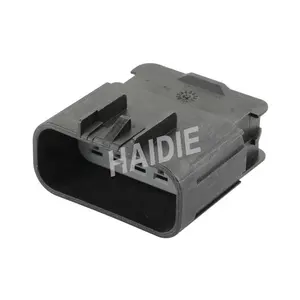 Haidie 10 pin male sealed waterproof automotive electrical connector for Delphi 15326661