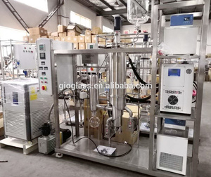 Acero inoxidable <span class=keywords><strong>3</strong></span> "borrado película Camino corto de destilación Molecular equipos para aceite de cáñamo de concentración - Product Image 1