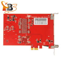 TBS6290SE DVB-T2/T/C Kartu PCIe Dual Tuner Dual CI TV Digital HD Ready dengan Dukungan Linux untuk Program TV FTA dan Terenkripsi di PC