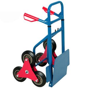 Carro de mano para subir escaleras de 6 ruedas de alta resistencia, capacidad de carga de 180KG, camión de saco de Metal de hierro de acero para electrodomésticos de logística de almacén - Product Image 4