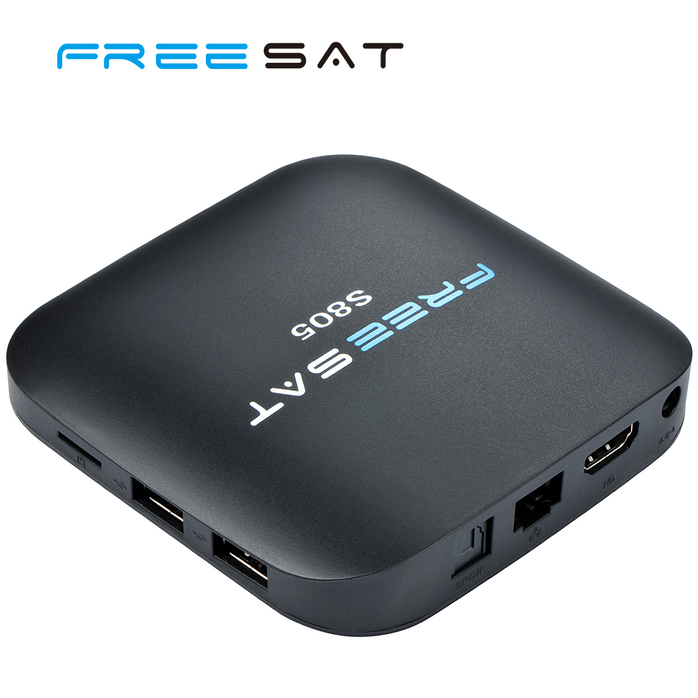 Freesat Amlogic S805 Android 4.4.2 1G/8G Android OTT Smart TV Box Quad Core Kodi XBMC android iptv boîte