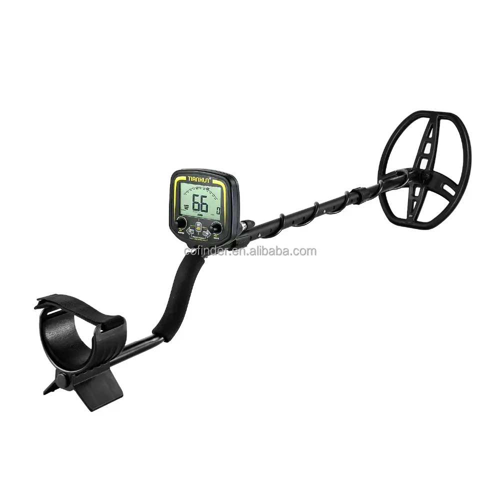 Tx-850 Deep Penetrating Gold Nugget Hunter Pinpointing Metal Detector 19 Khz Frequency Adjustable Position Armrest For Out Door