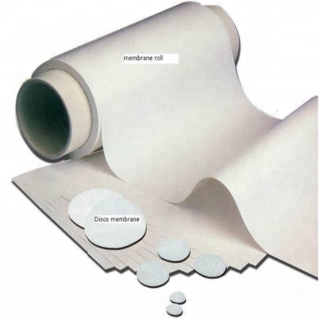 Пористый мембранный фильтр PTFE / PP / PVDF / Nylon / MCE roll