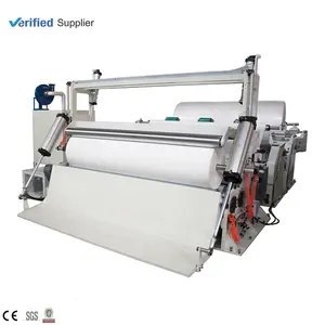 Grote Roll Terugspoelen en Snijmachine Papier Machine