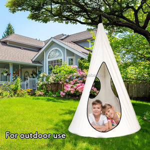 <span class=keywords><strong>Hamac</strong></span> pour enfants, lit-balançoire, nid rond, chaise pivotante, pour usage extérieur et intérieur - Product Image 5