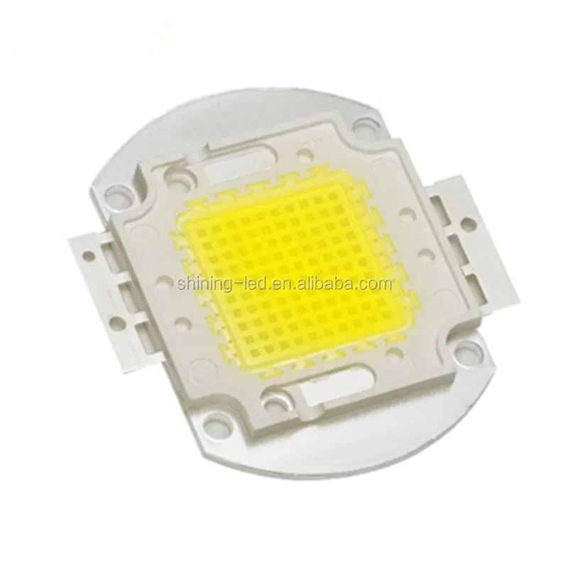 High Lumens 30W 50W 80W 150W 200W 300W 400W 500W Bright Diode Epistar / Bridgelux 45mil COB High Power LED Chip 100W