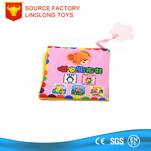 Bebé niños de mano durmiendo Teddy Rustling <span class=keywords><strong>libros</strong></span> de tela infantil - Product Image 5
