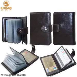 2019 new product wholesale Leather card case