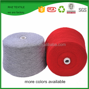 Knitting Acrylic High <strong>Bulk</strong> <strong>Yarn</strong> Raw White <strong>by</strong> Coned NM28/2 - Product Image 3