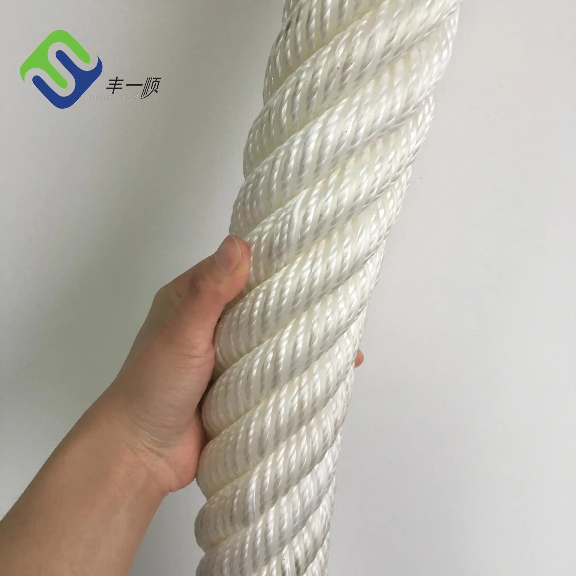 Marine container ship used Nylon 6 Strand Rope 28mm-100mm Hot Sale