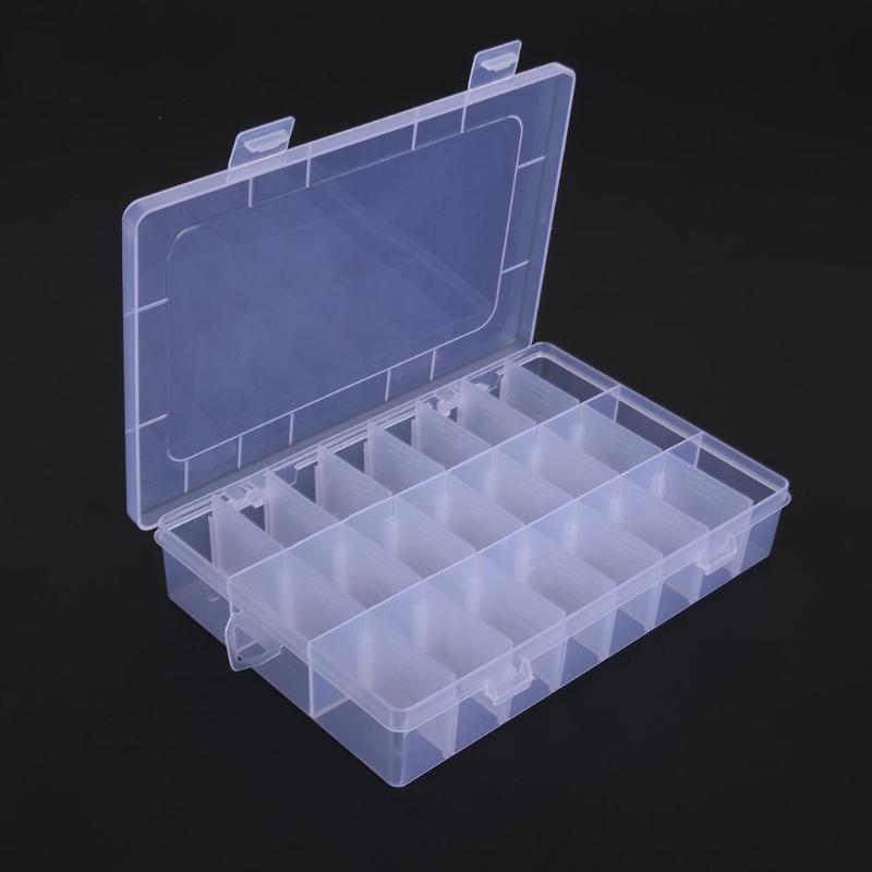 50pc Plastique Transparent Bijoux Perles Pilules Boîtes de rangement petit rond conteneurs 50pc Plastique Transparent Bijoux Perles Pilules Boîtes de rangement petit rond conteneurs
