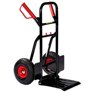 Pliant en acier inoxydable anticorrosion main <span class=keywords><strong>chariot</strong></span> à deux roues - Product Image 1