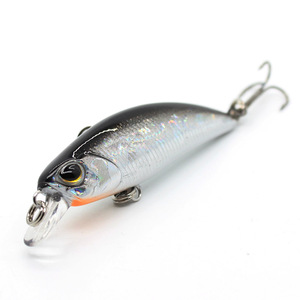 Hunthouse — leurre méné noir coulant intelligent pour la pêche, appât artificiel idéal pour la <span class=keywords><strong>truite</strong></span> ou l'eau salée, Jerkbait, wobbler, 4.0g, 5cm - Product Image 1