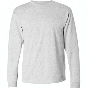 Moda nuovo stile ultimi <span class=keywords><strong>vestiti</strong></span> a maniche lunghe in bianco t-Shirt nera da uomo - Product Image 5