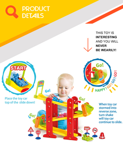 24 pz assemblato giocattolo per bambini <span class=keywords><strong>cars</strong></span> race track con <span class=keywords><strong>pista</strong></span> animale auto - Product Image 2