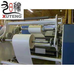 Double sides adhesive tapes hot melt coating machine laminating