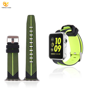 2017 nuevos productos calientes elegante silicona <span class=keywords><strong>banda</strong></span> de reloj para Apple Watch <span class=keywords><strong>banda</strong></span> Correa - Product Image 3