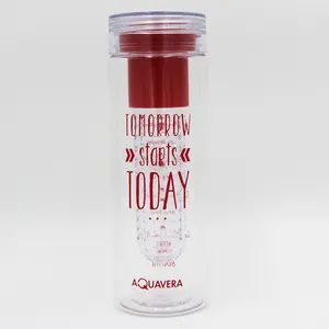 Thương mại đảm bảo 800 ml nhựa tritan nước trái cây chai infuser, 26 oz trái cây infuser joyshaking nước chai oem bpa free