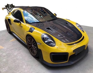 2019 nueva llegada Para 911 991 GT2 <span class=keywords><strong>RS</strong></span> Kit de carrocería con parachoques y clips para 991,1 y 991,2 - Product Image 2
