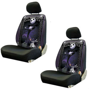 Fundas de asiento para coche de pesadilla antes de Navidad, Jack, Skellington, cementerio, camión, SUV, cubeta trasera baja - Product Image 1