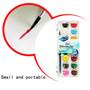 NO TÓXICO transparente 36 color sólido acuarela pintura set de bosquejo DIY acuarela pintura en polvo al por mayor - Product Image 4