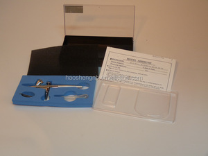 Aérographe à simple action HS-209 pour la décoration de gâteaux et la coloration <span class=keywords><strong>alimentaire</strong></span>, type alimentation par gravité, buse de 0,4 mm, 10-30 PSI - Product Image 4