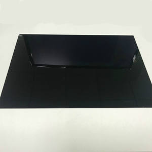 Plaque en PVC noir de 1 mm d'épaisseur - Product Image 1