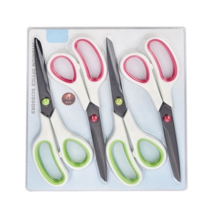 Titanium Tráng Đen Blade Văn Phòng Kéo Với Mềm Grip Xử Lý - Product Image 6