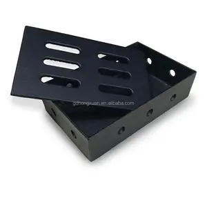 Nhiệm Vụ Nặng Nề Đúc Sắt Than & Gas Chịu Nhiệt Nướng Thịt Hút Thuốc Thịt Tough Smoker Box