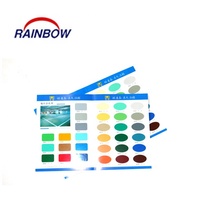 Prezzo di fabbrica libro di catalogo a colori per stampa a spruzzo personalizzato per vernice