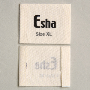 Ruban polarisé 100% coton pour bébé, écran en soie, étiquette principale imprimée, pour vêtements de bébé - Product Image 3