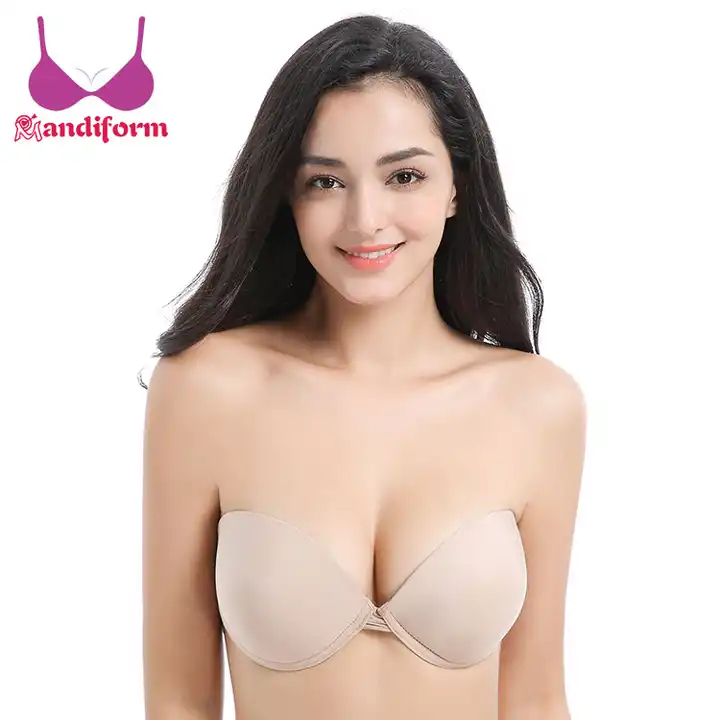 Self adhesive amazing strapless shelf bra