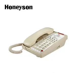 Guestroom Manufacturer High Best Quality Landline Caller Hot Phone Cheap New Corded Analog White 5 Star Hotel Room Telephone