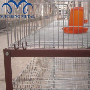 Cage <span class=keywords><strong>à</strong></span> poussins de type H de Guangzhou, petite cage <span class=keywords><strong>à</strong></span> poulets, cage pour 300 poulets - Product Image 2