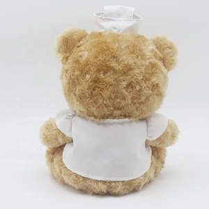 Uniforme de médico de peluche personalizado, oso de peluche, bordado con LOGO, barato - Product Image 4
