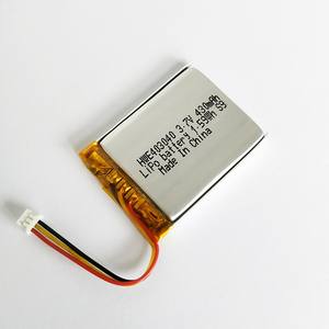 ליתיום פולימר סוללות 3.7V 430mah 450mAh <span class=keywords><strong>403040</strong></span> נטענת Lipo סוללה עבור אוזניות - Product Image 3