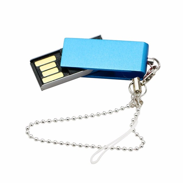 Super Swivel Mini USB Flash Drive Waterproof Metal Pen Drive 64 GB Thumb Drive USB 2.0 Memory Sticks