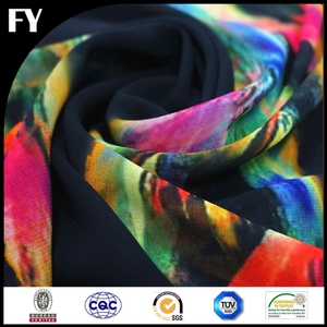 Hochwertiger Seidensatin-<span class=keywords><strong>Lycra</strong></span>-Stoff mit individuellem Digitaldruck - Product Image 6